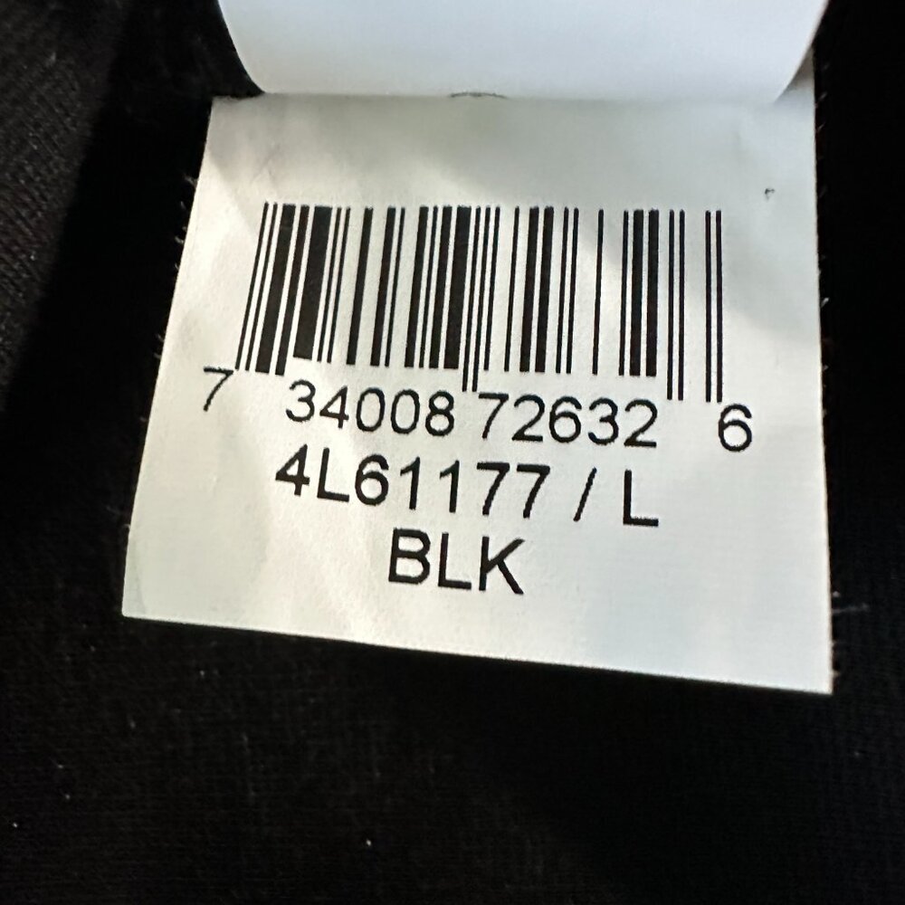 Karen Kane Women's NWT Large Off The Shoulder Black Bell Sleeve Top Date Night - Picture 7 of 9